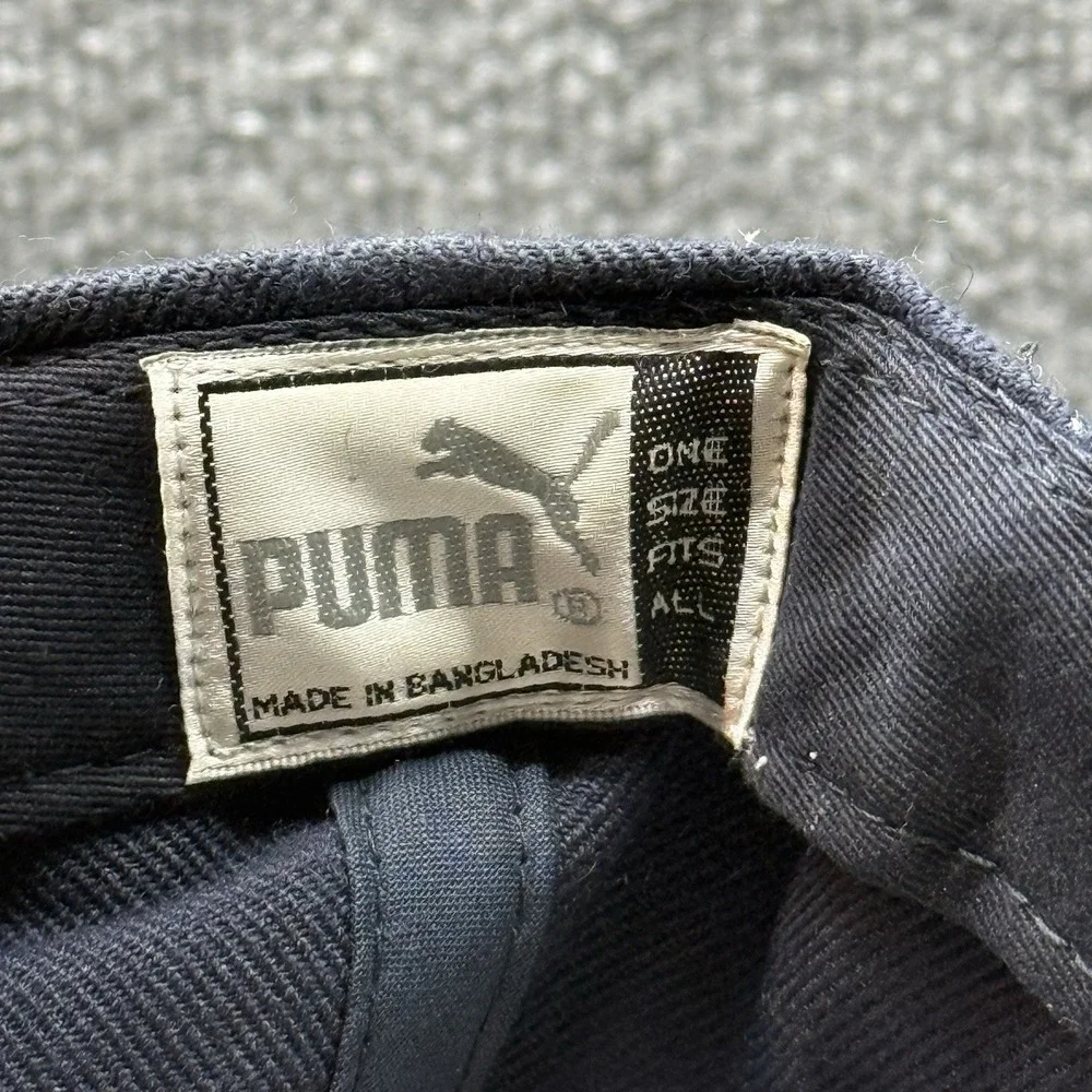 Vintage Dallas Mavericks Hat Cap Strap‎ Back NBA Basketball Puma Mens 90s 00s